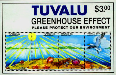 Tuvalu islands stamp
