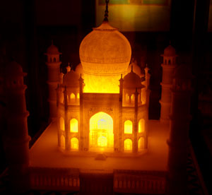 replica of Taj Mahal at Jag Mandir, Udaipur